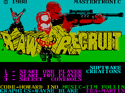 Raw Recruit (1988)(Mastertronic Added Dimension)